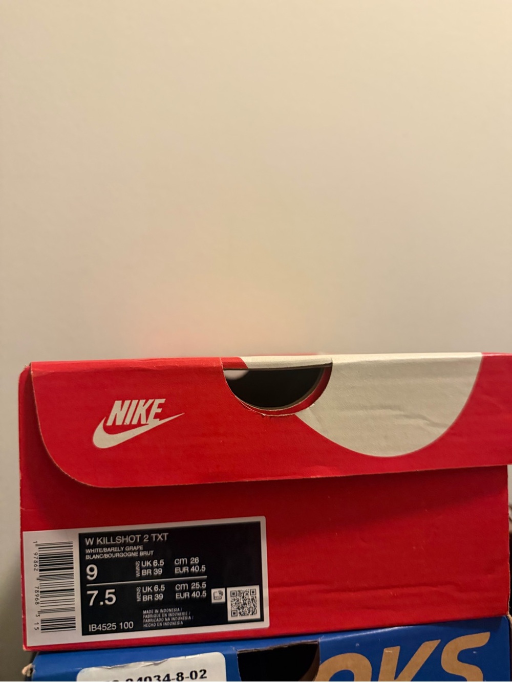 NEW - Nike Killshot 2 TXT - white & barely grape - Picture 3 of 4